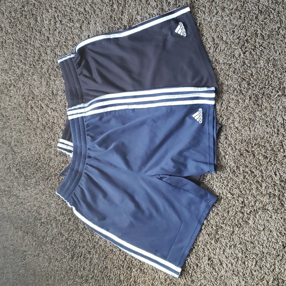Boys Large ADIDAS Athletic Shorts - 2 pairs